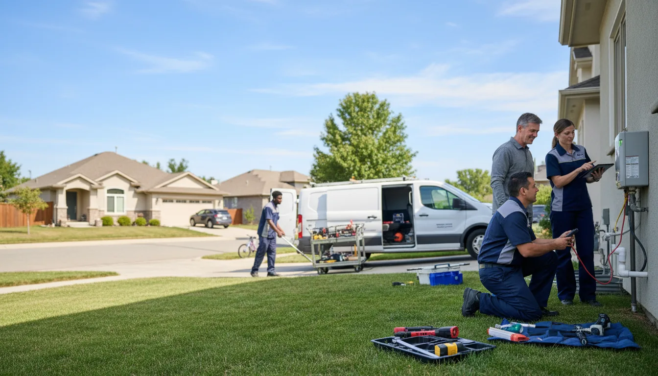 Tankless water heater service in Doland, SD